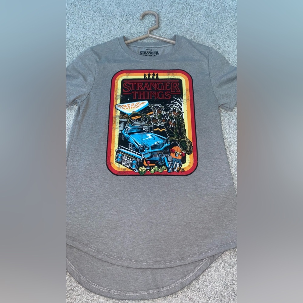 stranger things shirt